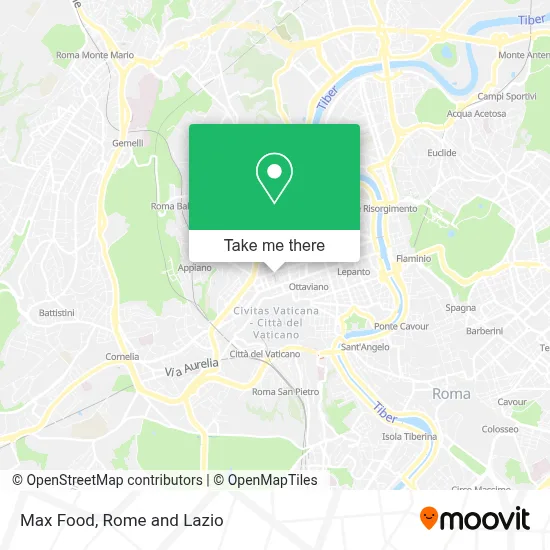 Max Food map