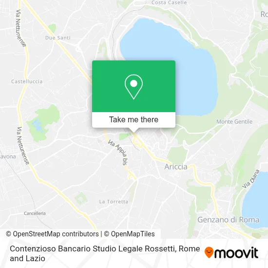 Contenzioso Bancario Studio Legale Rossetti map