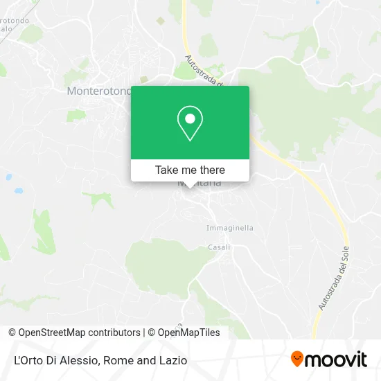 L'Orto Di Alessio map