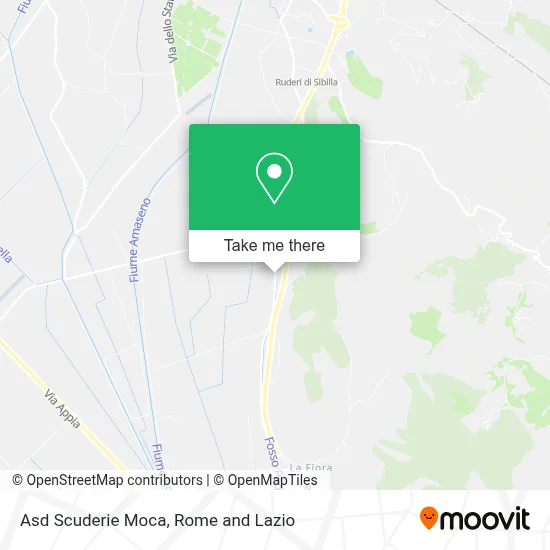 Asd Scuderie Moca map