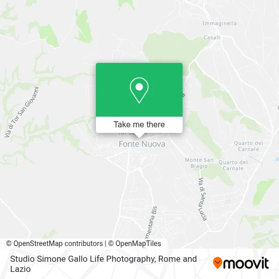 Studio Simone Gallo Life Photography map