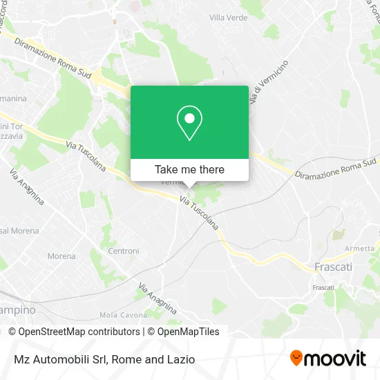 Mz Automobili Srl map