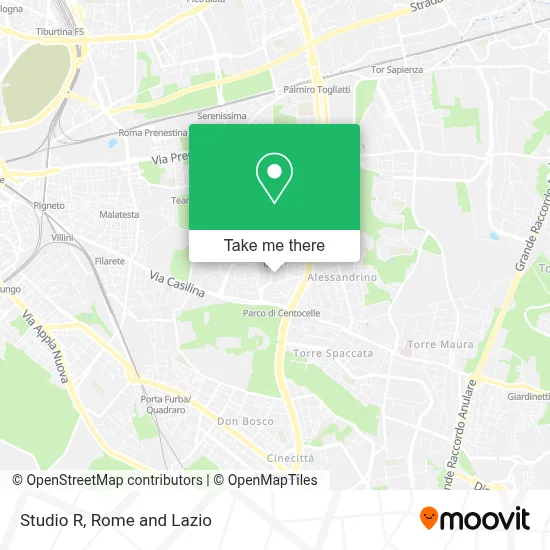 Studio R map