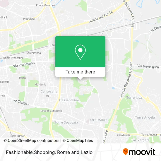Fashionable.Shopping map