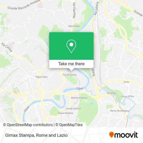 Gimax Stampa map
