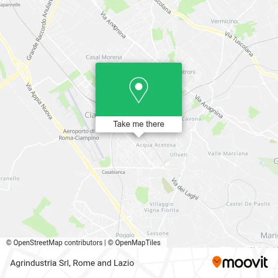 Agrindustria Srl map