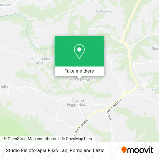 Studio Fisioterapia Fisio Lan map