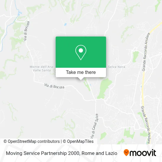 Moving Service Partnership 2000 map