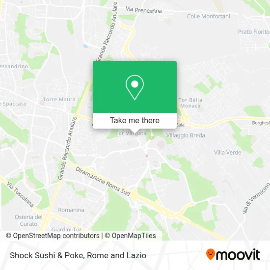 Shock Sushi & Poke map