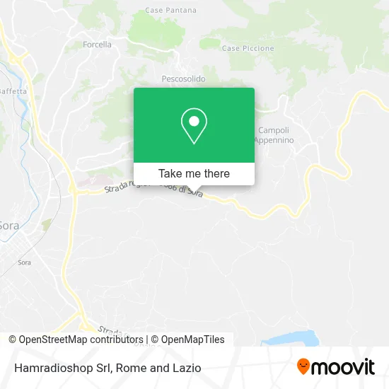 Hamradioshop Srl map