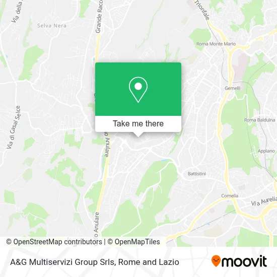 A&G Multiservizi Group Srls map