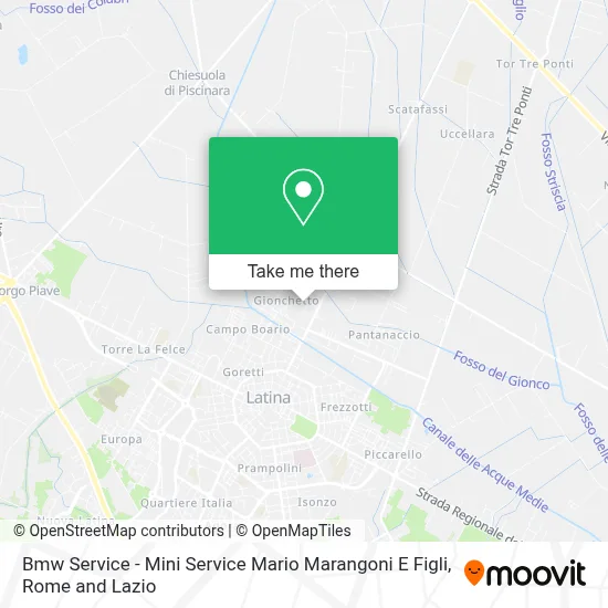 Bmw Service - Mini Service Mario Marangoni E Figli map