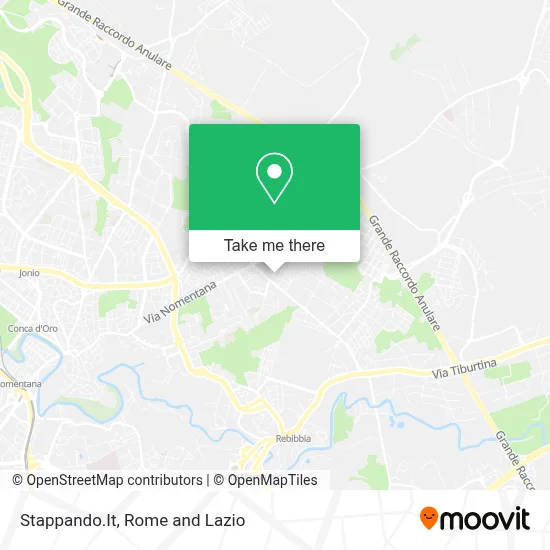 Stappando.It map