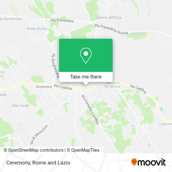 Ceremony map