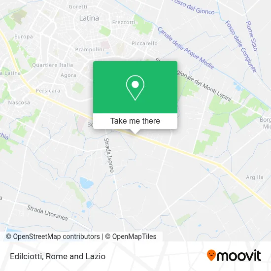 Edilciotti map
