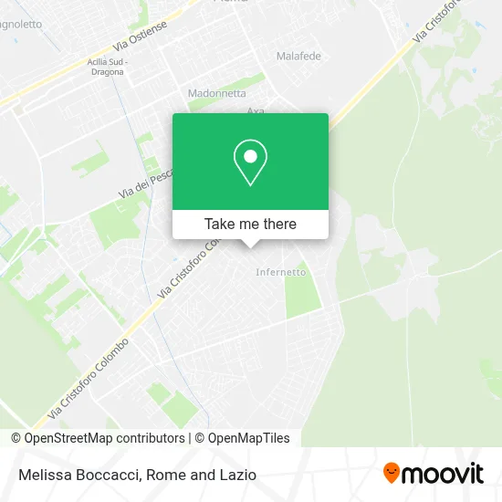 Melissa Boccacci map