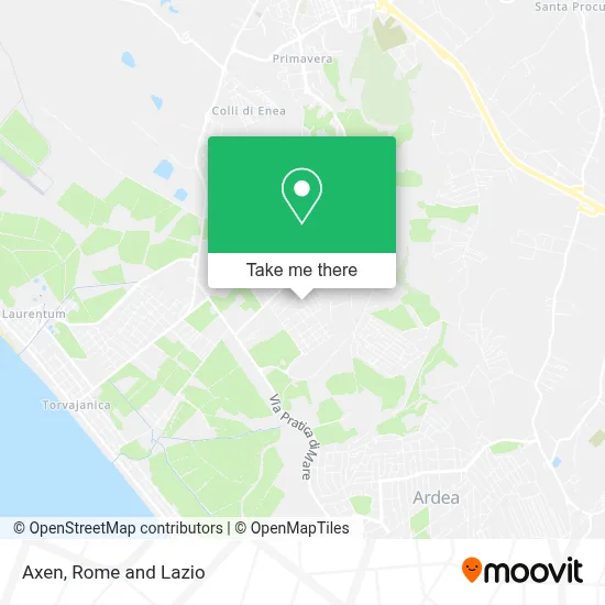 Axen map
