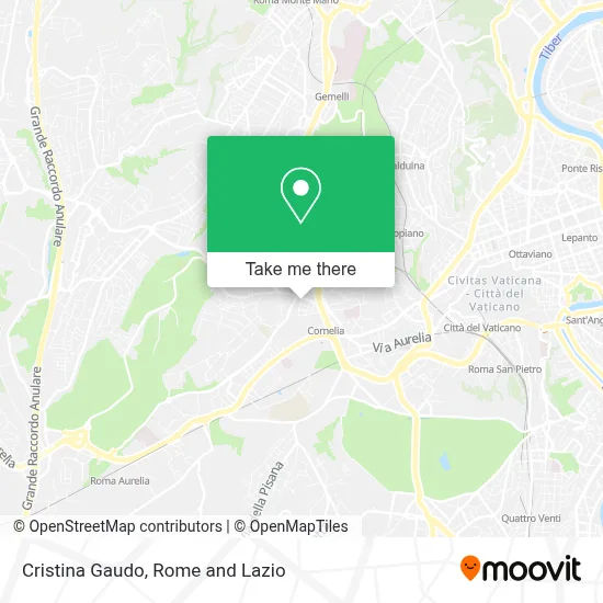 Cristina Gaudo map