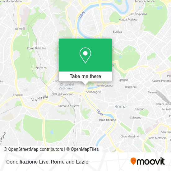 Conciliazione Live map