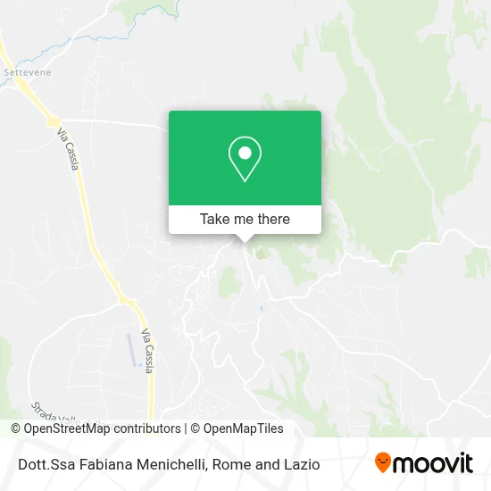 Dott.Ssa Fabiana Menichelli map