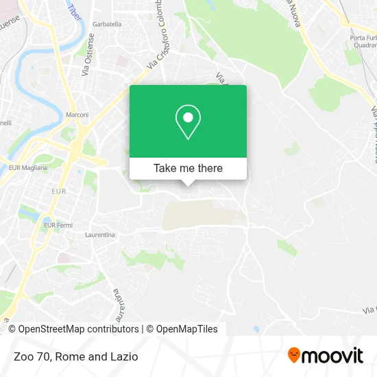 Zoo 70 map