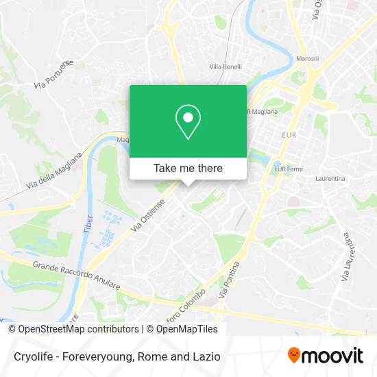 Cryolife - Foreveryoung map