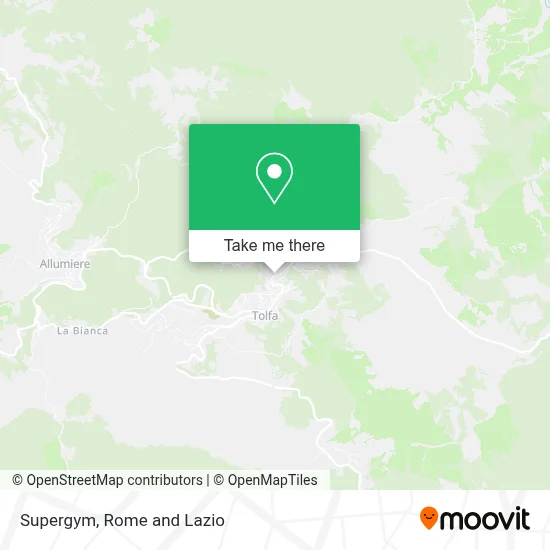 Supergym map