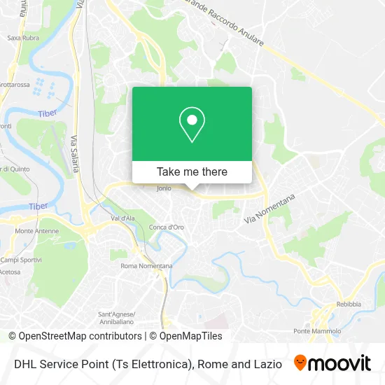 DHL Service Point (Ts Elettronica) map