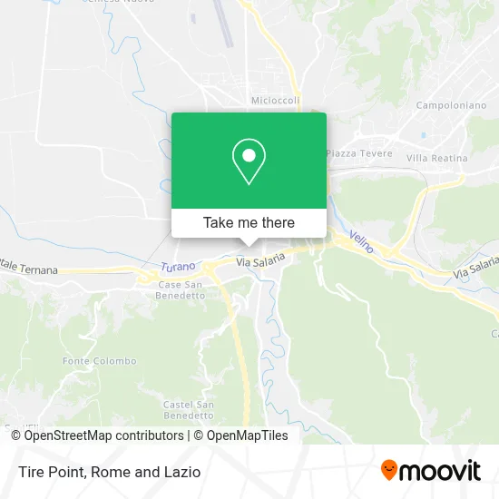 Tire Point map