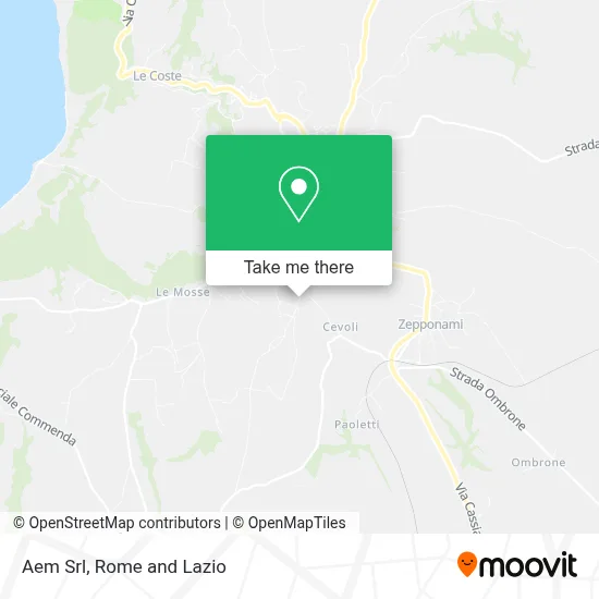 Aem Srl map