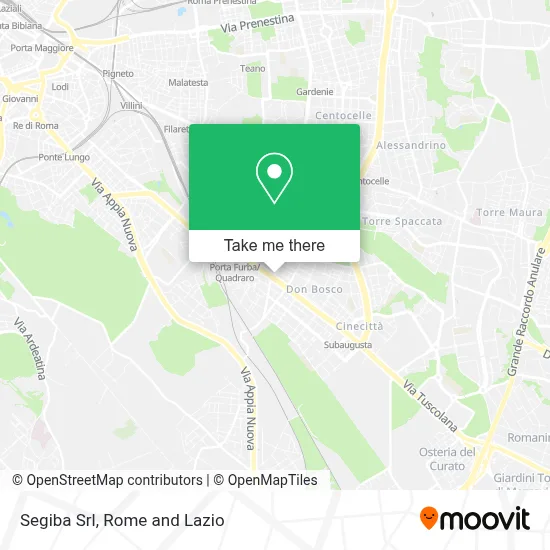 Segiba Srl map