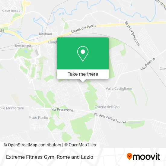 Extreme Fitness Gym map