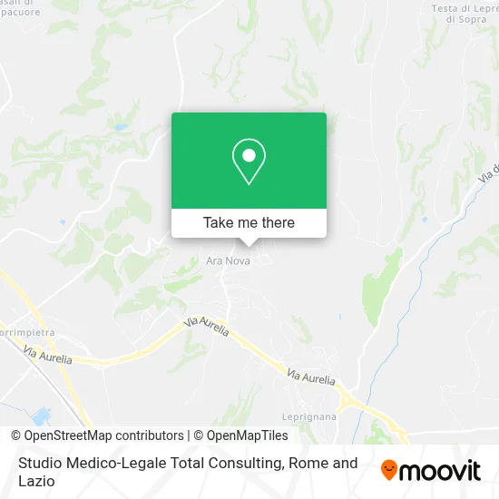 Studio Medico-Legale Total Consulting map