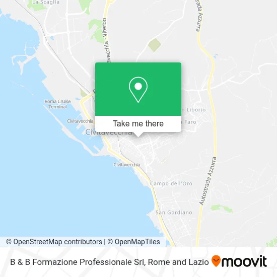 B & B Formazione Professionale Srl map