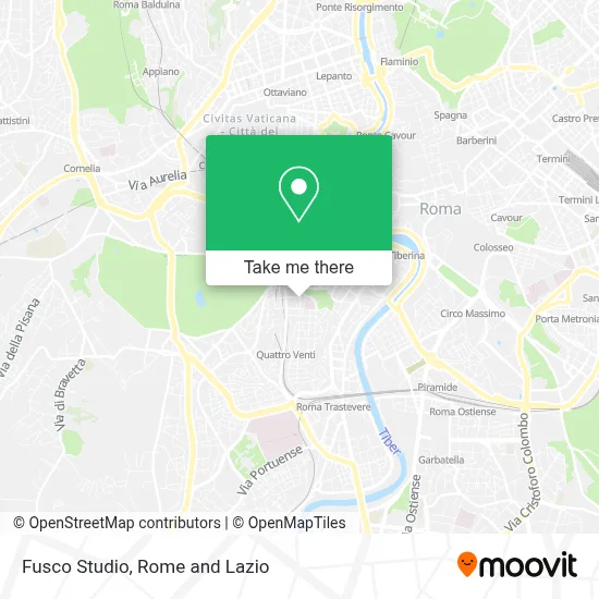 Fusco Studio map