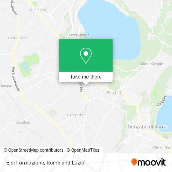 Eldi Formazione map