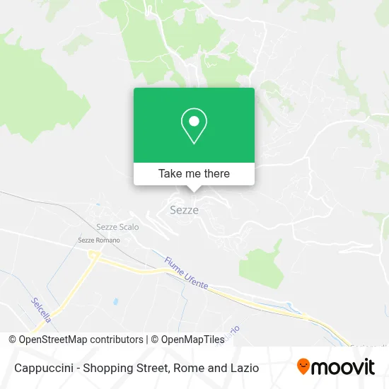 Cappuccini - Shopping Street map