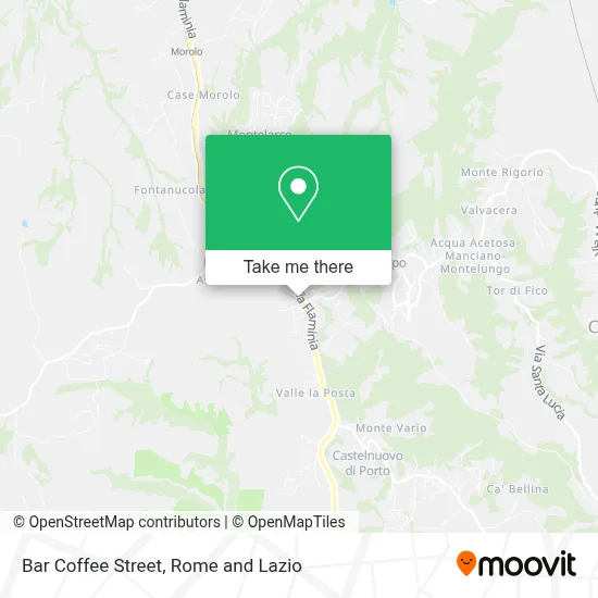 Bar Coffee Street map