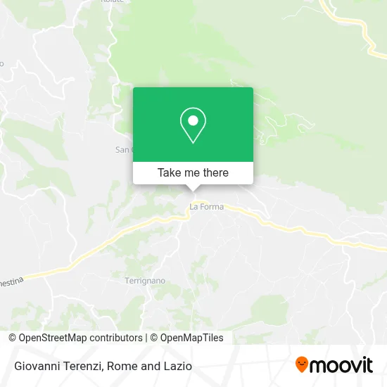 Giovanni Terenzi map