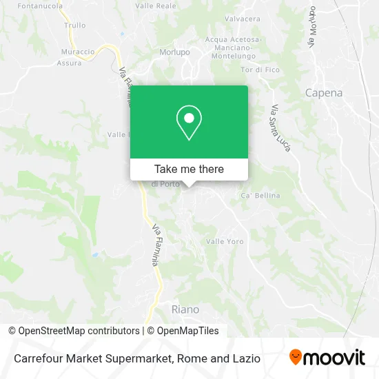Carrefour Market Supermarket map