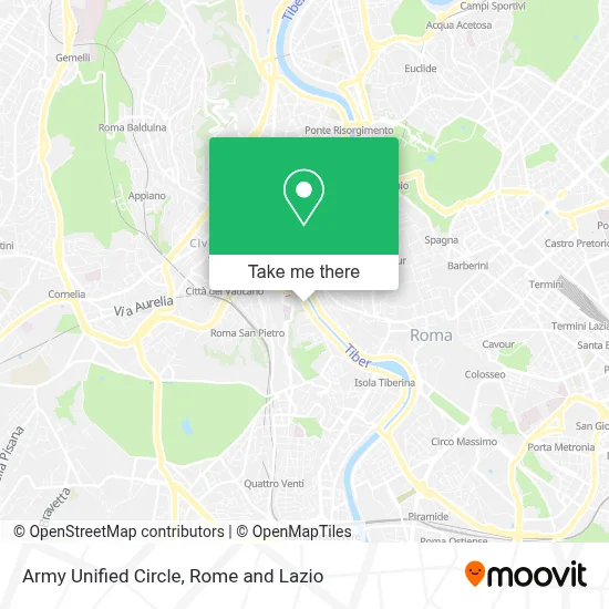 Army Unified Circle map
