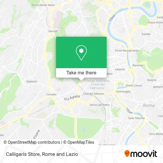 Calligaris Store map