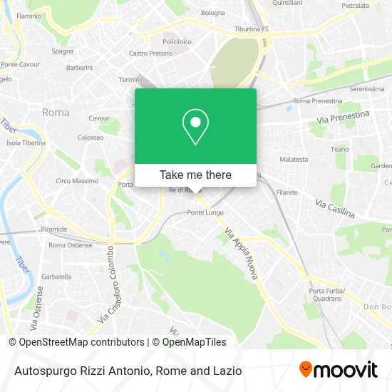 Autospurgo Rizzi Antonio map