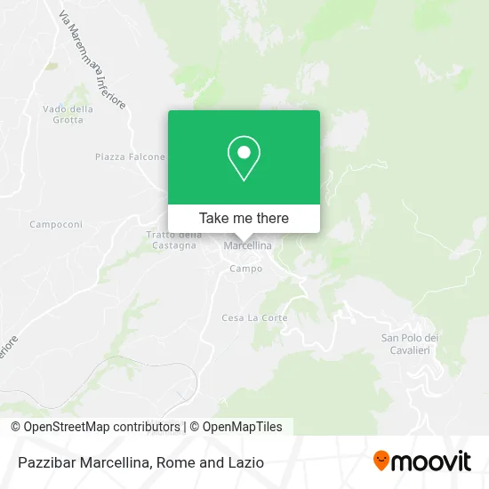 Pazzibar Marcellina map