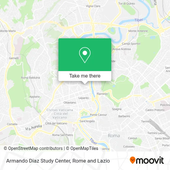 Armando Diaz Study Center map