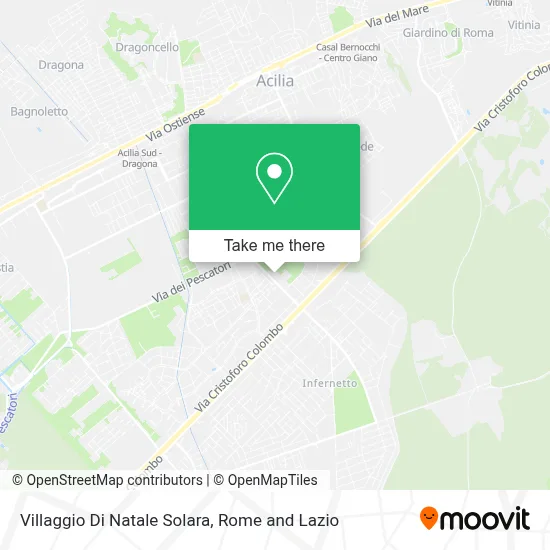 Villaggio Di Natale Solara map