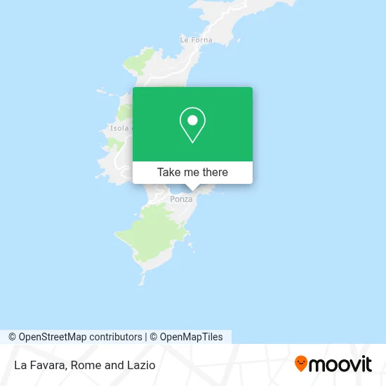 La Favara map