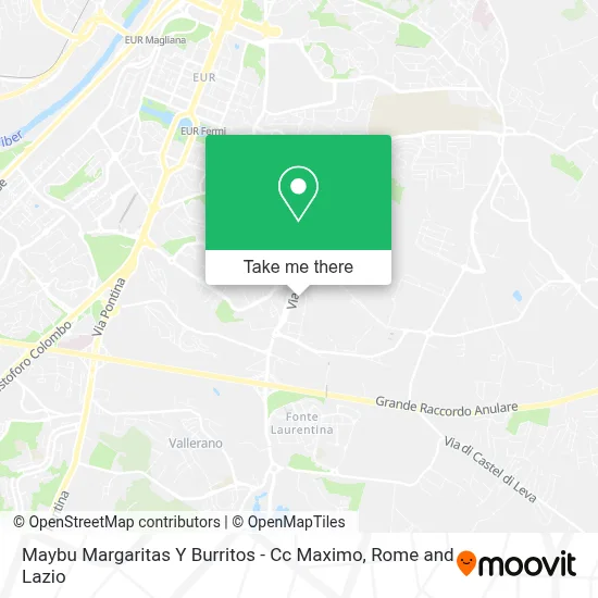 Maybu Margaritas Y Burritos - Cc Maximo map