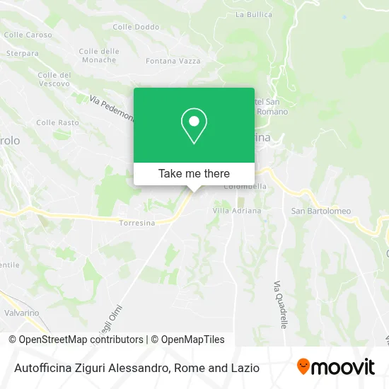 Autofficina Ziguri Alessandro map