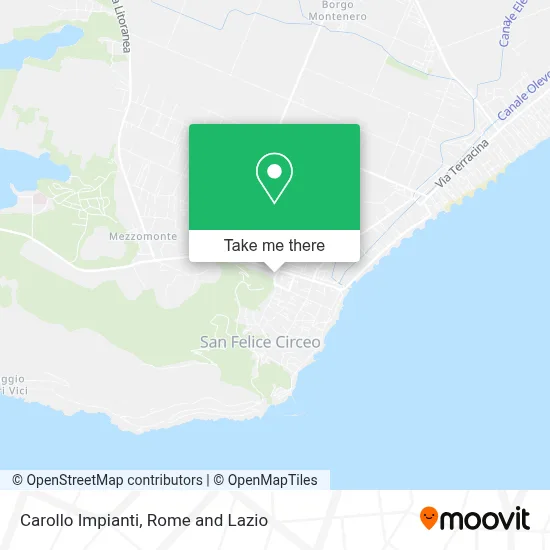Carollo Impianti map